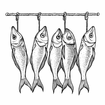 Dried fish